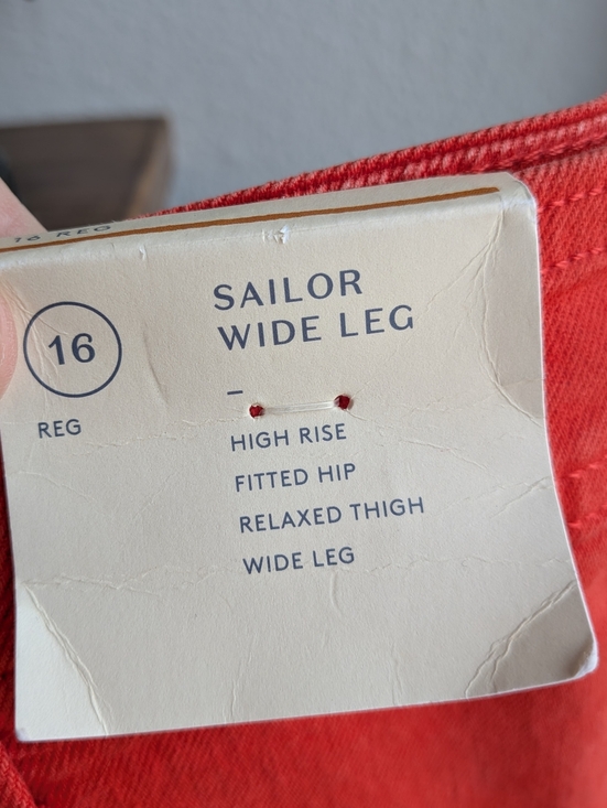 Universal Thread High-Rise Sailor Wide Leg Jeans - Picture 8 of 13